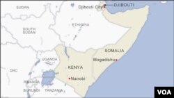 Djibouti Map