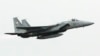 일본 항공자위대 소속 F-15J 전투기.
