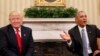 Obama espère que Trump "tiendra tête" à la Russie