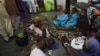 Victims of an army drone attack receive treatment at a hospital in Kaduna, Nigeria, on Dec. 5, 2023.