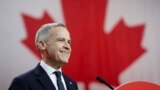 Cựu thống đốc ngân hàng trung ương Mark Carney phát biểu sau khi giành chiến thắng trong cuộc đua trở thành lãnh đạo Đảng Tự do cầm quyền của Canada, tại Ottawa, hôm 9/3/2025. Ông Carney sẽ kế nhiệm Justin Trudeau làm thủ tướng.
