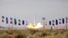 FILE - In this photo released April 22, 2020, by Sepahnews, an Iranian rocket carrying a satellite is launched from an undisclosed site believed to be in Iran's Semnan province.