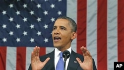 President Barack Obama delivers a speech about his new jobs plan to a joint session of Congress at the Capitol in Washington, D.C., September 8, 2011.