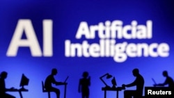 FILE - An artificial intelligence illustration is seen Feb. 19, 2024. The U.S. Justice Department is to announce on March 7 its plan to crack down on the intentional misuse of AI to advance white-collar crimes.