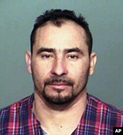 This photo provided by the Indiana State Police shows, Manuel Orrego-Savala, a citizen of Guatemala, who is being held in a suspected drunken driving crash that killed Indianapolis Colts linebacker Edwin Jackson.
