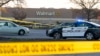 Aparat kepolisian di lokasi penembakan massal di Walmart, Rabu, 23 November 2022, di Chesapeake, Virginia, AS. (Foto: AP)