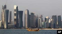 Quartier financier de Doha, Qatar, 6 janvier 2011.