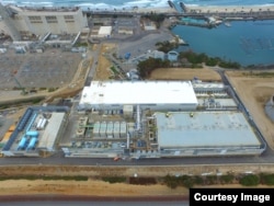 FILE - The Carlsbad Desalination Plant in Carlsbad, Calif., north of San Diego, is the largest seawater desalination plant in the Western hemisphere and the latest one to come online worldwide.