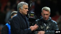 Jose Mourinho, alors entraîneur de Manchester United, le 2 octobre 2018.