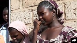 Twelve-year-old Ramata Barry was married to a man in her village this year. She hopes to stay in school.