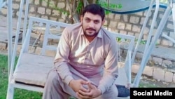 Pakistani journalist Ajay Kumar Lalwani is seen in an undated photo from social media.