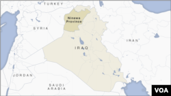 Provinsi Ninewa, Irak.