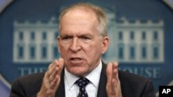 John Brennan, assistant to the president for homeland security and counterterrorism, speaks about the killing of Osama bin Laden from the Briefing Room of the White House in Washington. (File Photo -May 2, 2011)