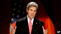 Le secrétaire d'Etat américain John Kerry, 5 décembre 2016. 