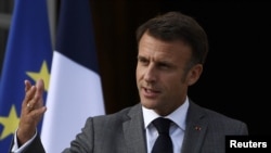 Rais wa Ufaransa Emmanuel Macron.