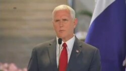 US VP Pence talks about Venezuela during Panama visit