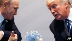 Shugaban Rasha Putin da Shugaban Amurka Trump