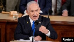 Израелскиот премиер Бенјамин Нетанјаху се обрати на заеднички состанок на Конгресот во Вашингтон