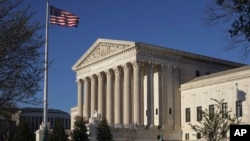 FILE - The U.S. Supreme Court building is seen in Washington, Apr. 4, 2017.