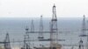 Добыча нефти в Каспийском море