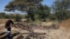 Une ancienne ferme à Moruleng, une petite communauté minière, à Rustenburg, dans la province du Nord-Ouest, en Afrique du Sud, le 27 juin 2018.