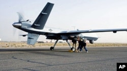 FILE - US Air Force Drone aircraft.