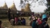 အစိုးရတပ်နဲ့ ရခိုင်လက်နက်ကိုင် AA အဖွဲ့တို့ရဲ့တိုက်ပွဲတွေကြောင့် တိမ်းရှောင်ထွက်ပြေးခဲ့ကြသော စစ်ရှောင်များ (သတင်းဓာတ်ပုံ-Rakhine Ethnics Congress)
