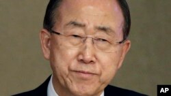 Le Secrétaire général des Nations Unies, Ban Ki-moon (AP)