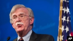 John Bolton, mshauri wa usalama wa taifa Marekani, Dec. 13, 2018. 
