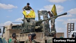 Soldiers participating in operation to liberate Raqqa, Syria from Islamic State militants, May 24, 2016. (Photo: courtesy ANHA)