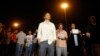 Erdem Gunduz (C) stands in a silent protest at Taksim Square in Istanbul early June 18, 2013.
