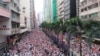 Protesters Fill Hong Kong Streets Over Proposed Extradition Law