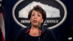 Jaksa Agung AS Loretta Lynch mendorong warga untuk melaporkan kejahatan kebencian atau hate crime (foto: dok).