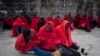 Des migrants secourus après avoir passé le détroit de Gibraltar, le 14 juin 2018.
