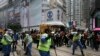 Polisi Hong Kong Bongkar Kamp Protes