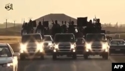 Extrait d'une vidéo YouTube de propagande du groupe Etat islamique,