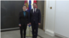 Premijerka Srbije Ana Brnabić sa premijerom Luskemburga Gzavijerom Betelom, Foto: video grab 