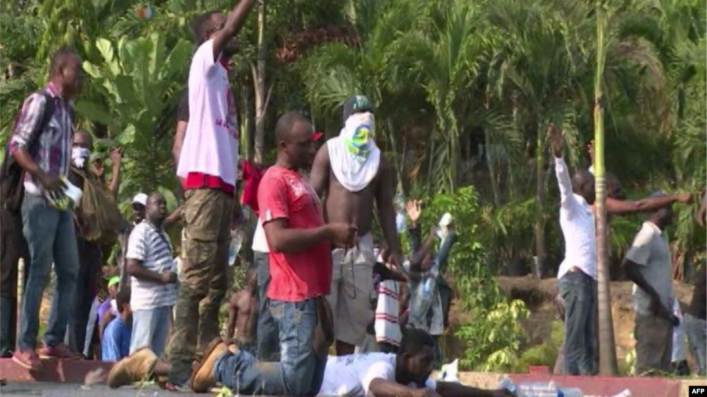 Fada ya barke a Libreville, babban birnin Gabon, inda Shugaba Ali Bongo ya sake cin zabe ranar Laraba, zaben da aka ce na cike da magudi. Satumba 01, 2016