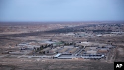 Aftermaths of a rocket attack on U.S.-led forces in northern Iraq, March 3, 2021.