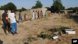 Dans la ville de Maiduguri, près de Magumeri, au NIgeria, le 16 novembre 2017. 
