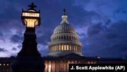 Tampak pemandangan dari Gedung Capitol di Washington, AS, dalam foto yang diambil pada 2 Desember 2021. (Foto: AP/J. Scott Applewhite)