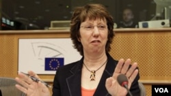 Kepala Urusan Luar Negeri Catherine Ashton (foto: dok) mewakili Uni Eropa dalam perundingan dengan Iran.