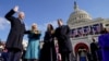 Joe Biden is sworn in as the 46th president of the United States by Chief Justice John Roberts as Jill Biden holds the Bible during the 59th Presidential Inauguration at the U.S. Capitol in Washington, Jan. 20, 2021. 