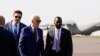 U.S. President Joe Biden boards Air Force One en route to Angola, in Sal