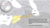 FILE - Russia launches missiles from Caspian Sea, Oct. 7, 2015.