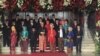 Presiden Joko Widodo dan Wakil Presiden Jusuf Kalla bersama pimpinan DPR, MPR dan DPD sebelum Sidang Tahunan MPR 2017