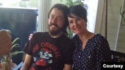 Luke Vincent is seen during better times, pictured here with his mother. (Courtesy - Luke Vincent)