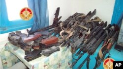 Wasu makaman da 'yansandan Tunisia suka kwace