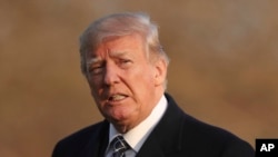 Donald Trump à la Maison Blanche, Washington, le 25 mars 2018