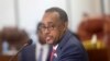 Perdana Menteri Somalia Mohamed Hussein Roble berbicara di parlemen di Mogadishu, Somalia, 23 September 2020. (Foto: Reuters)